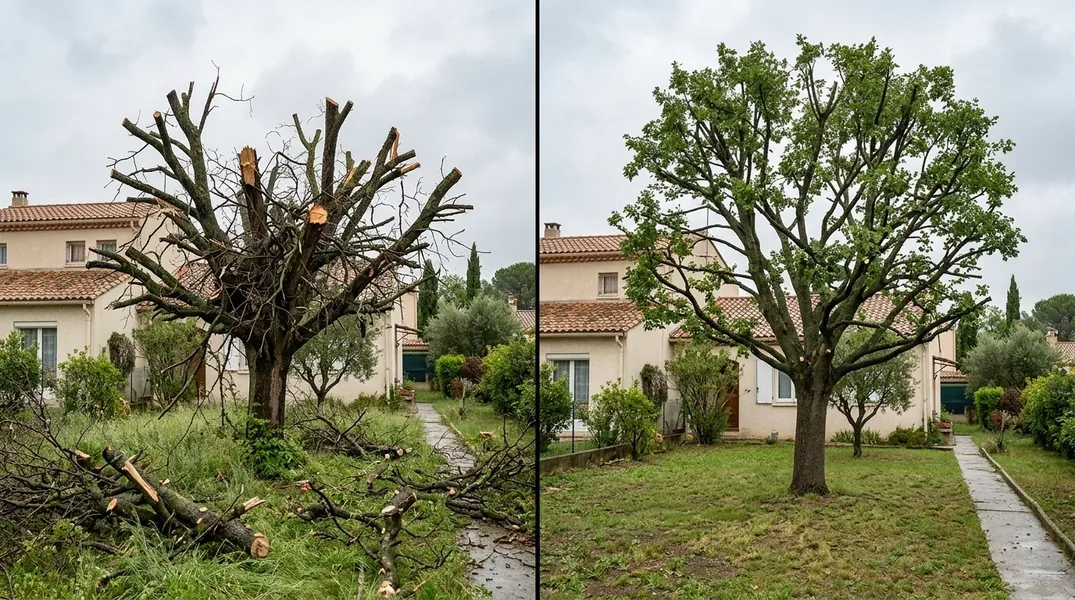Résultat élagage dans le Gard — Elagage Gard