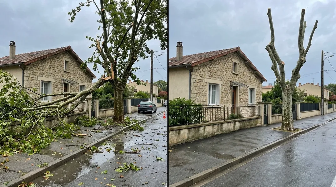 Résultat élagage dans le Gard — Elagage Gard